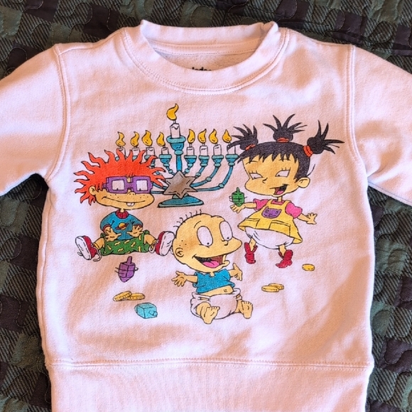 Nickelodeon Rugrats Hanukkah Sweatshirt 3T - Picture 5 of 7
